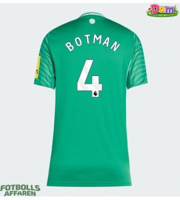 Newcastle United Sven Botman #4 Bortatröja Kvinnor 2025-26 Kortärmad